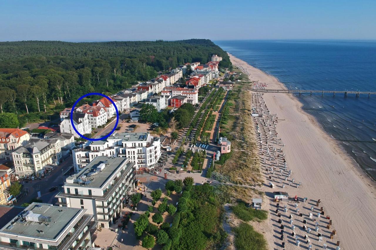 Ferienwohnung Kon-Tiki, Villa Regina Maris Bansin 塞巴特黑灵斯多夫 外观 照片